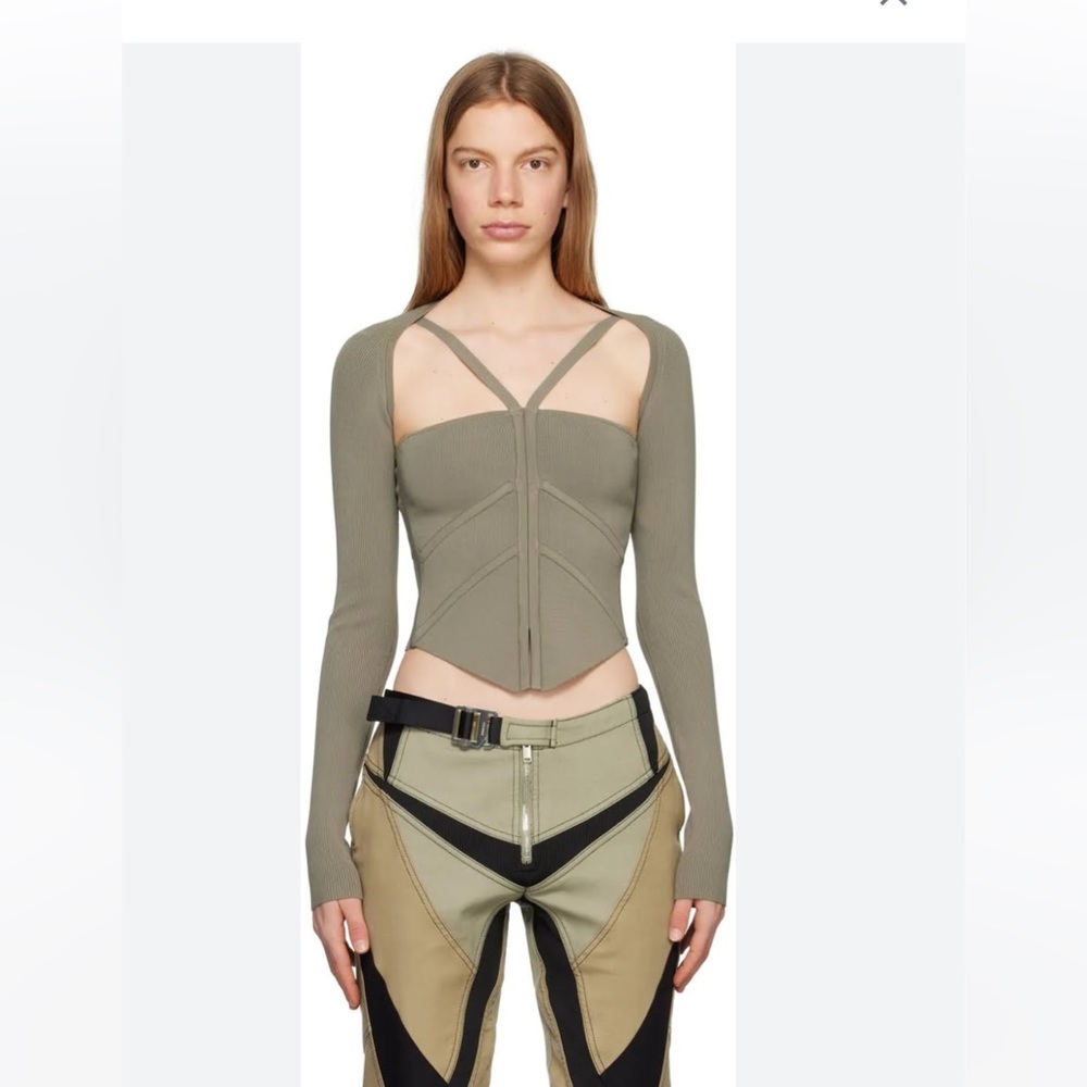Dion Lee Modular Darting Corset top size XS